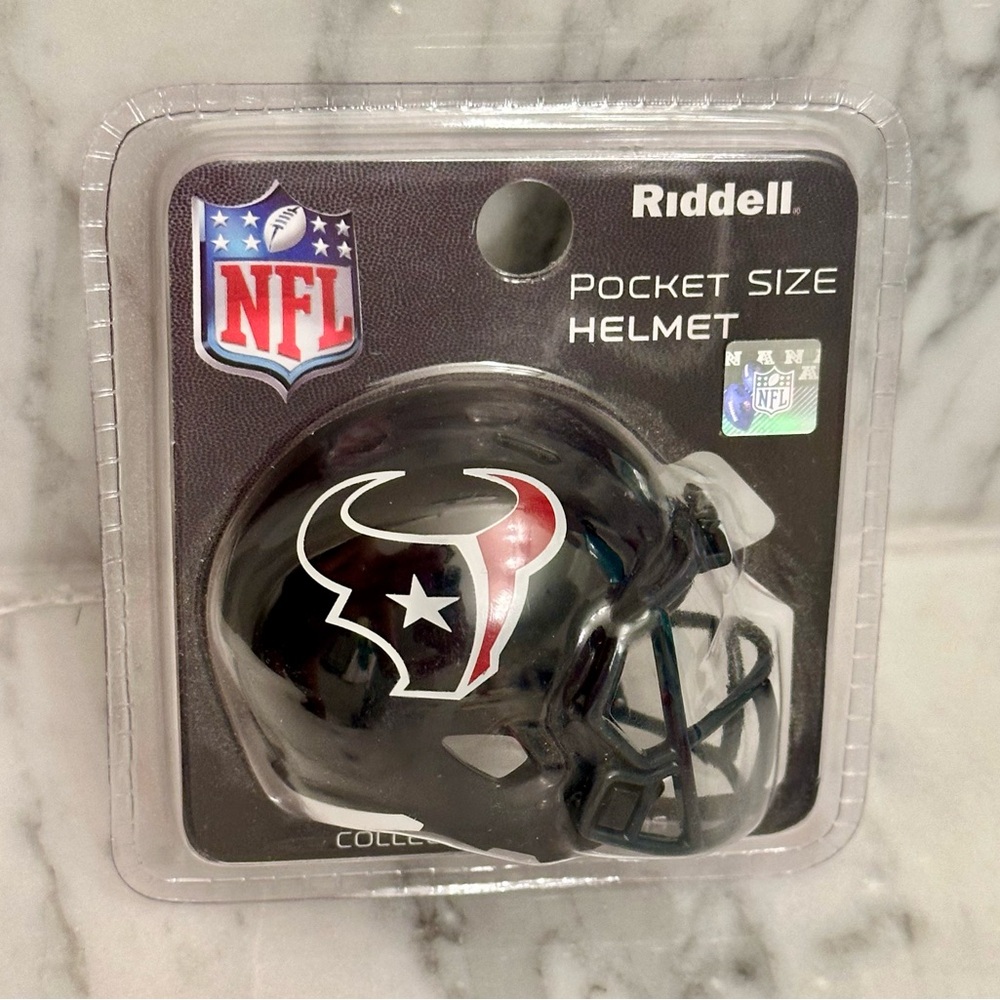 NFL Black and Red Mini Helmet by Riddell